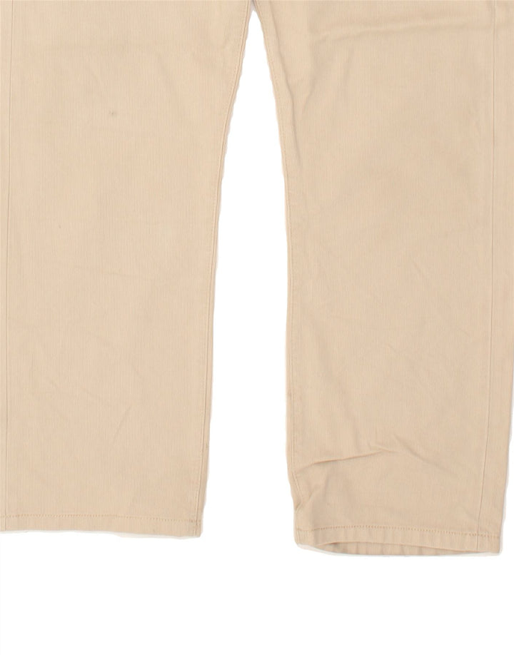 LEVI'S Womens 503 Straight Casual Trousers W34 L29 Beige Cotton | Vintage Levi's | Thrift | Second-Hand Levi's | Used Clothing | Messina Hembry 