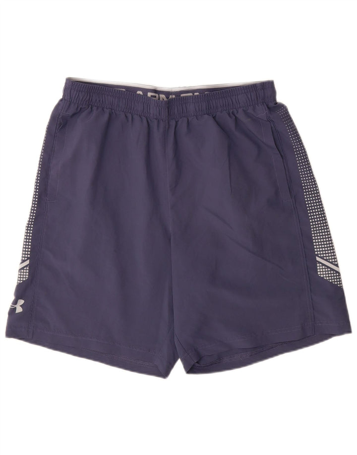 UNDER ARMOUR Mens Heat Gear Sport Shorts Grande Poliéster Azul