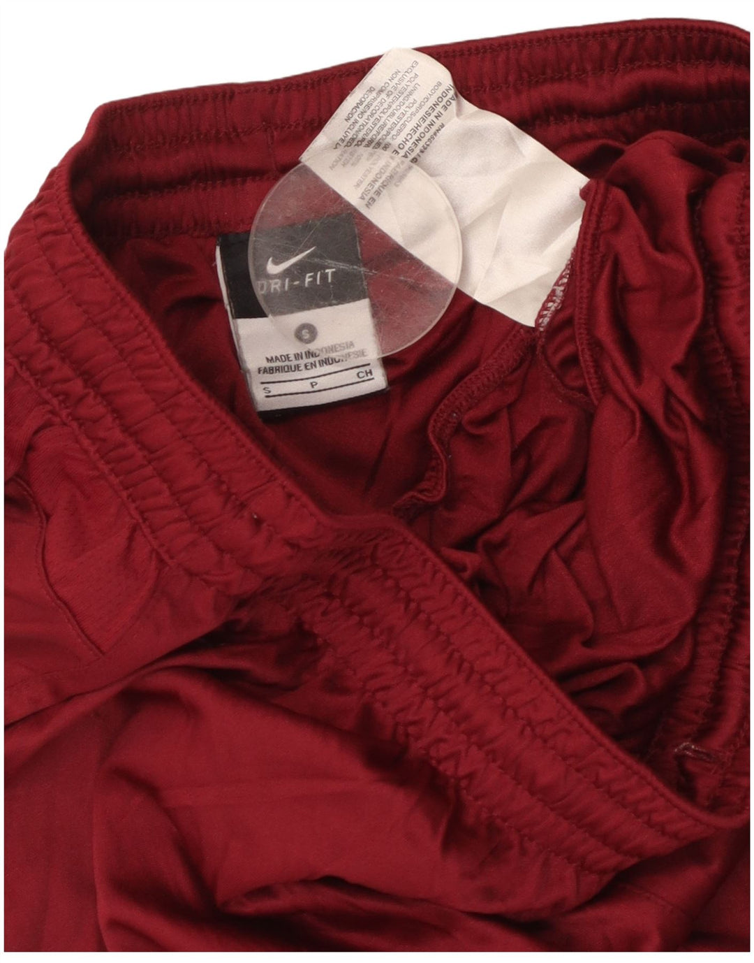 Shorts esportivos femininos NIKE Dri Fit UK 10 pequeno marrom poliéster