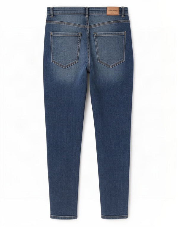 Zara Womens Trafaluc Skinny Jeans EU 40 Médio W30 L27 Azul Algodão