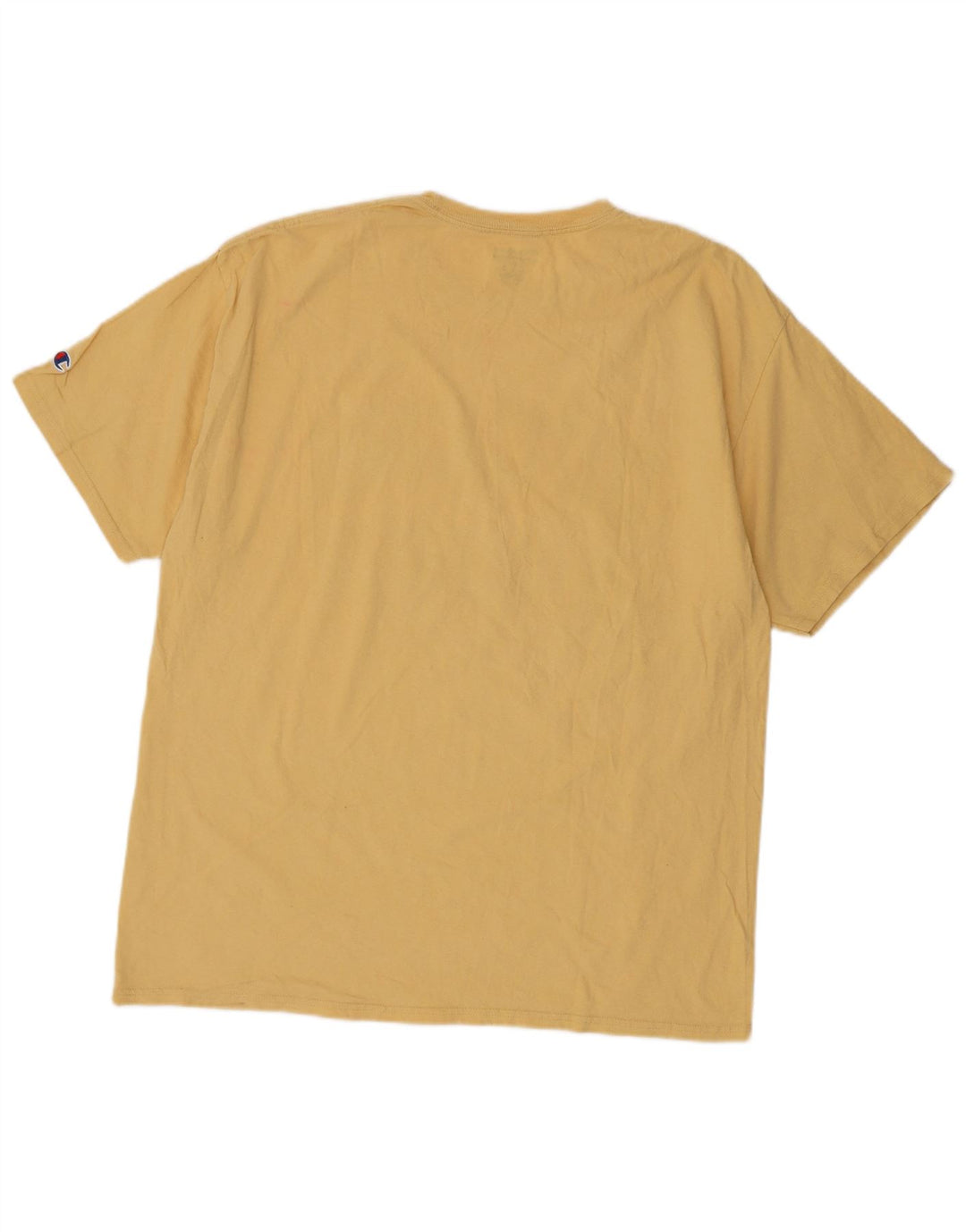 Camiseta gráfica masculina Champion XL amarelo
