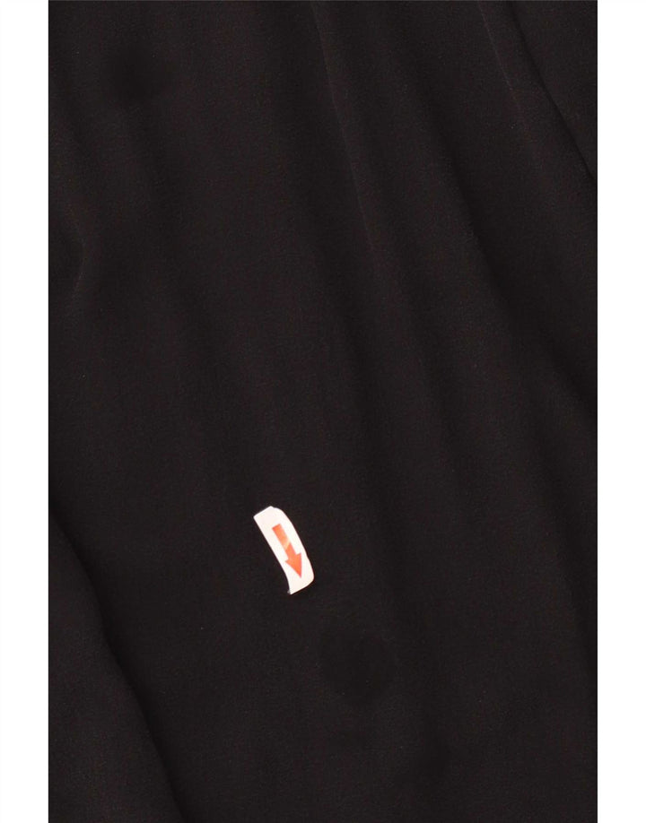 Monsoon Vestido Império Feminino Reino Unido 12 Médio Preto