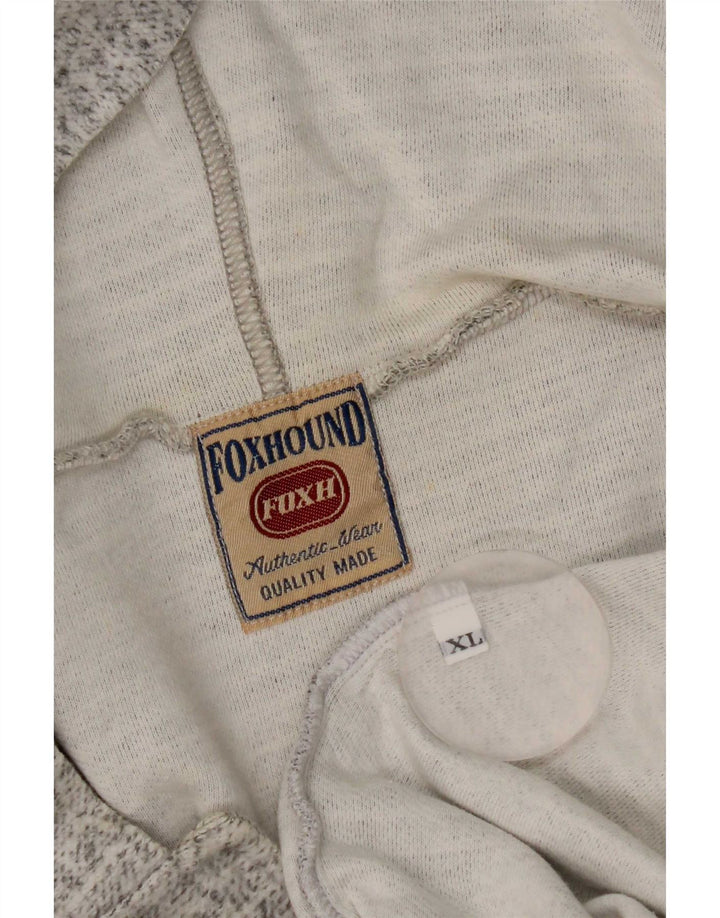 Jaqueta masculina com capuz Foxhound XL cinza manchada
