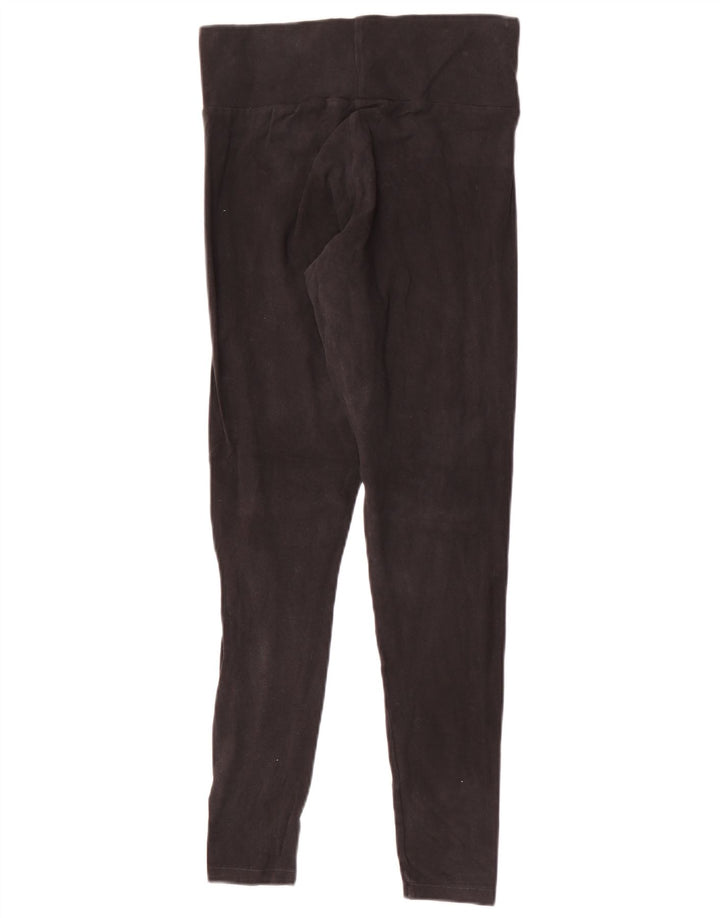 Leggings Adidas Femininas UK 12 Médias Pretas