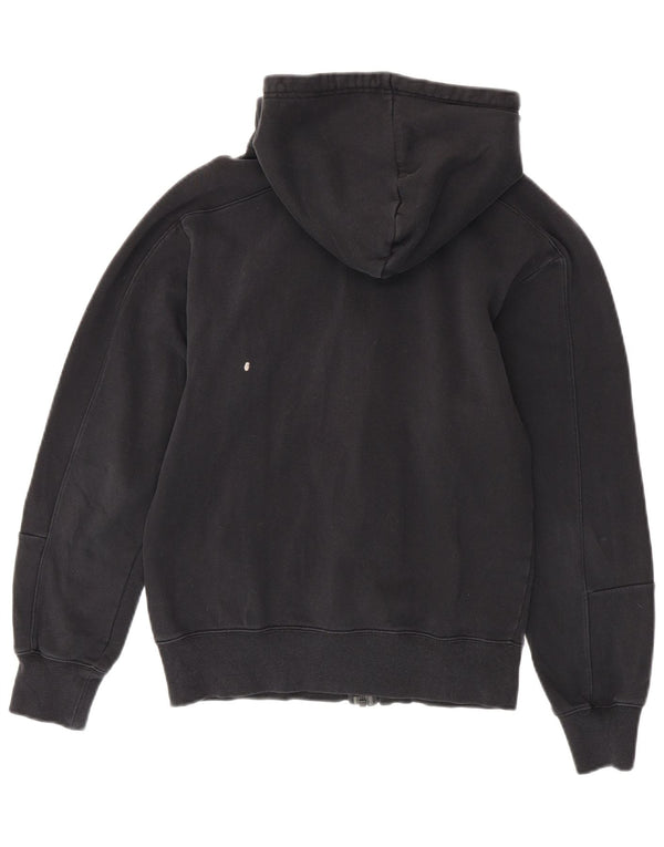 Suéter Jordan feminino com capuz e zíper gráfico oversized Reino Unido 6 XS algodão preto