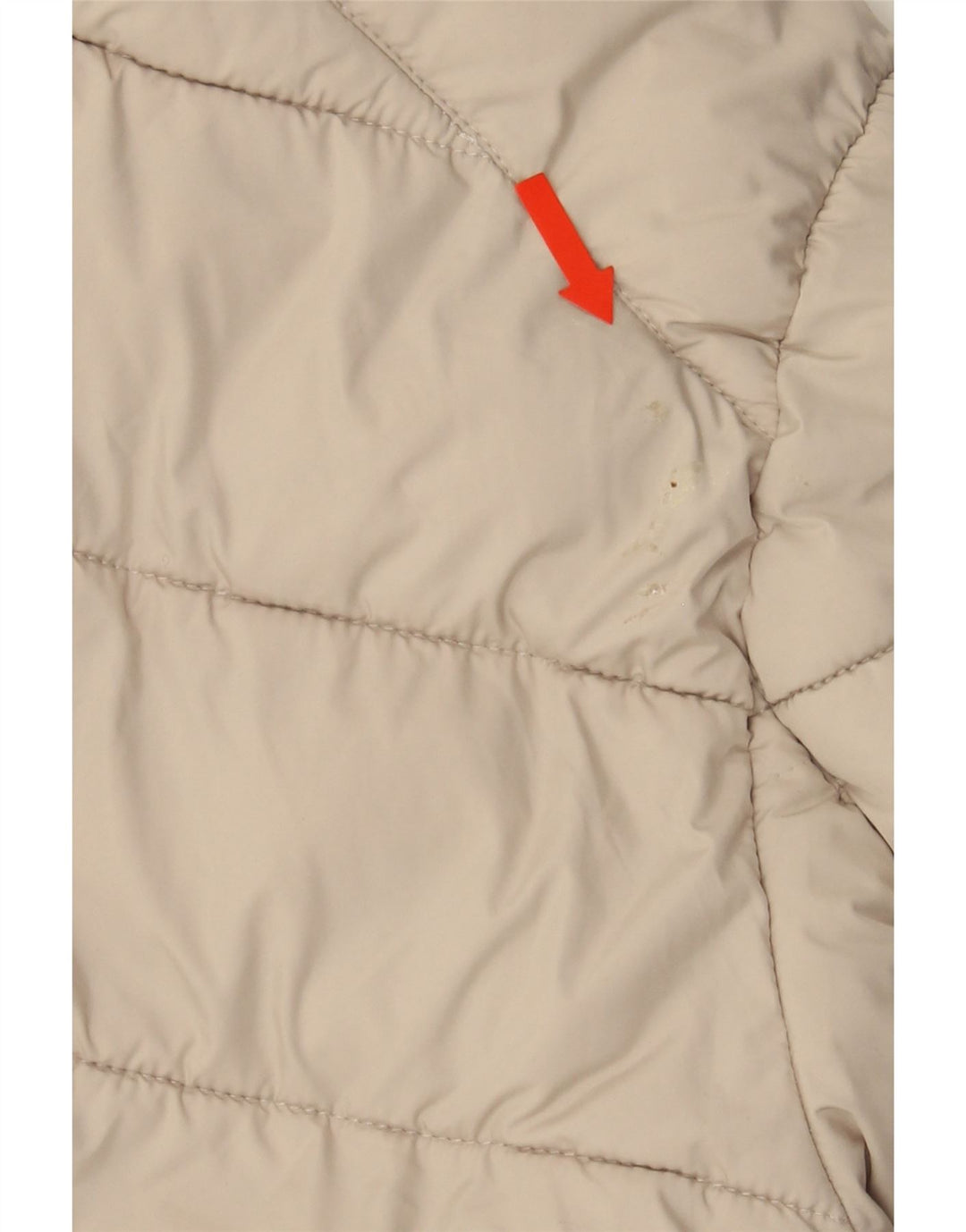 ZARA Womens Padded Jacket UK 20 2XL Beige Polyester Vintage Zara and Second-Hand Zara from Messina Hembry 