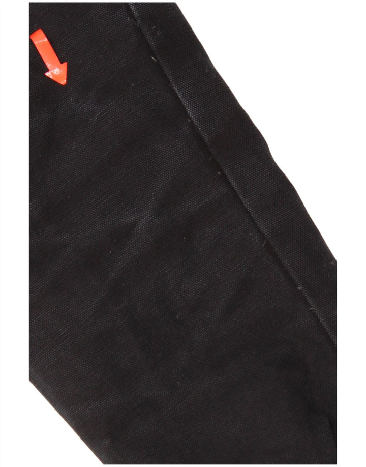 Jaqueta feminina acolchoada com capuz Richlu UK 14 médio preto