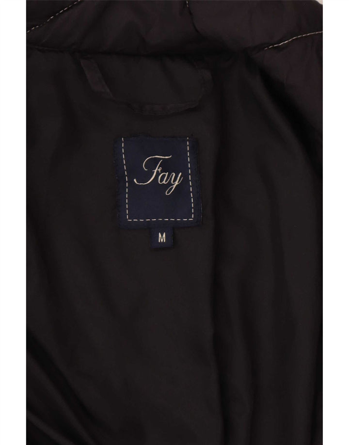 Casaco acolchoado feminino Fay UK 14 médio preto