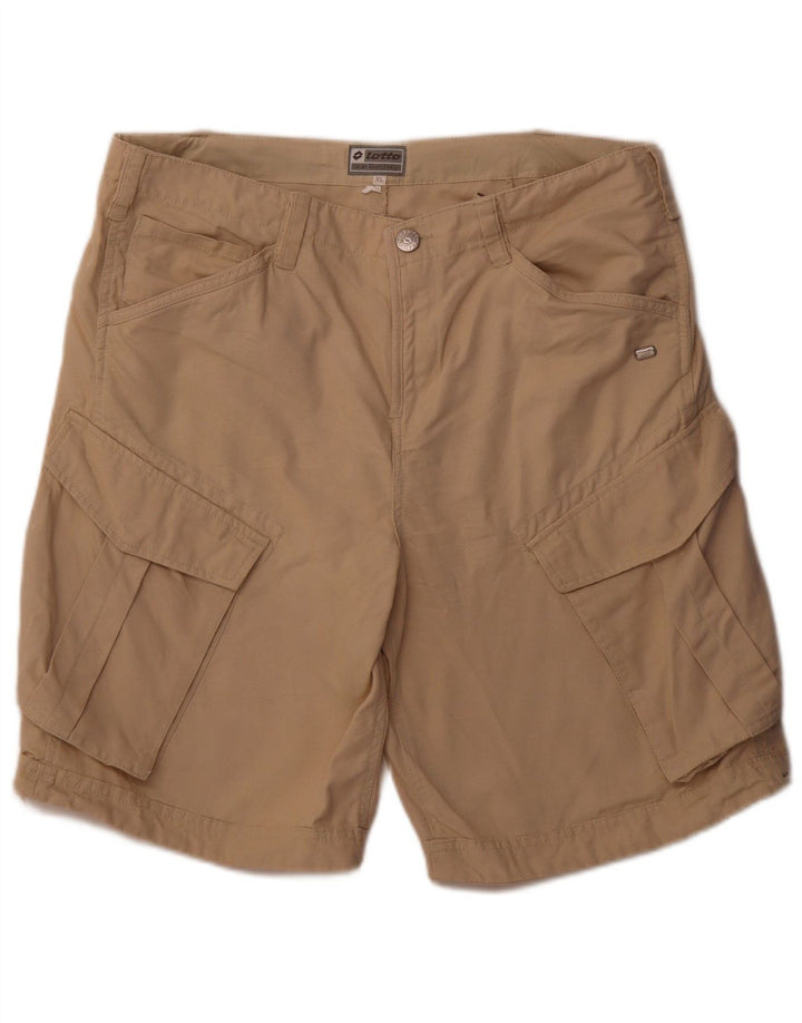 LOTTO Mens Cargo Shorts XL W38 Bege