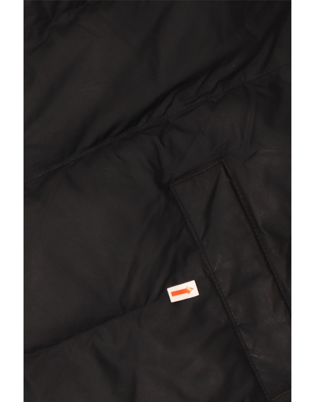 Jaqueta acolchoada com capuz para meninos NIKE 13-14 anos XL preto poliéster