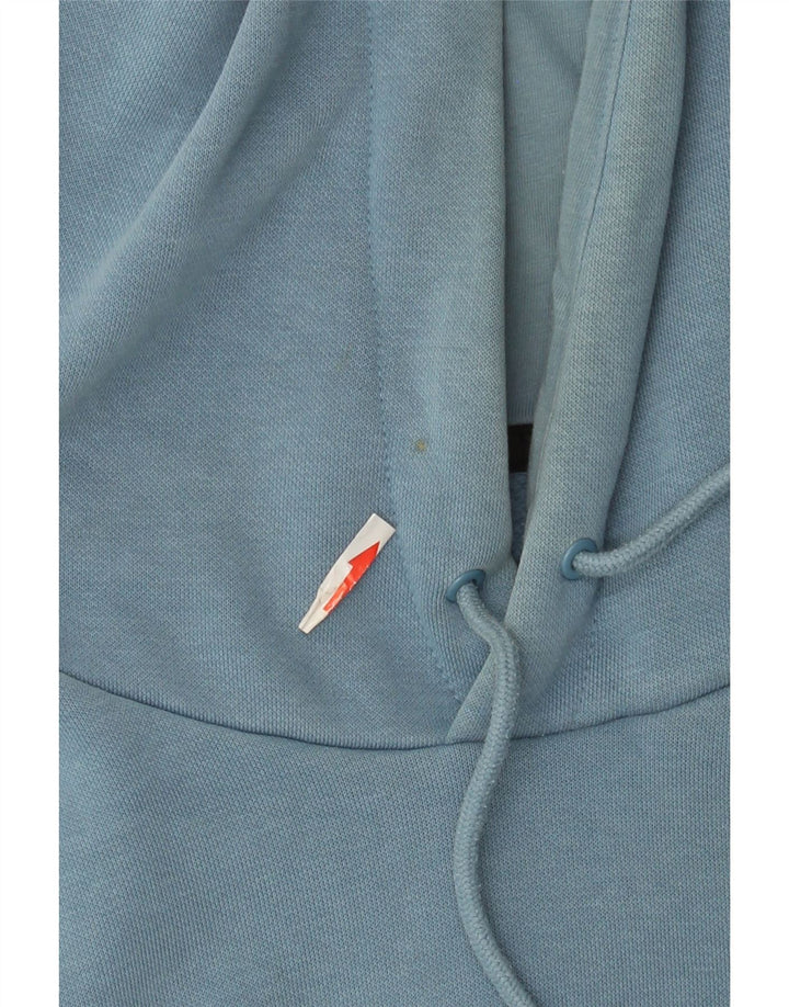 Puma Mens Hoodie Jumper Pequeno Algodão Azul