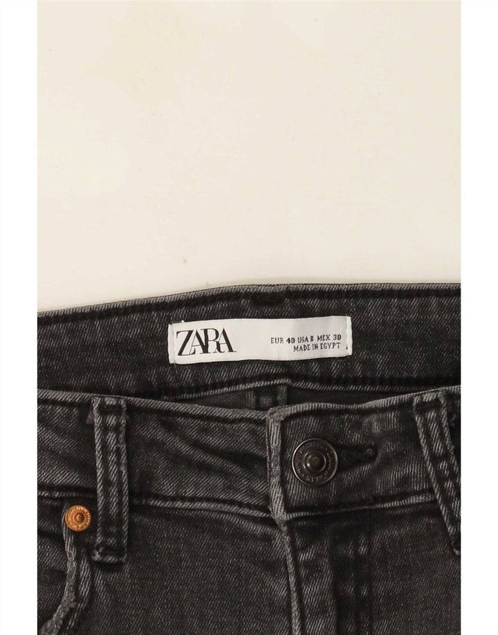 Calça jeans skinny feminina Zara EU 40 médio W30 L28 preto