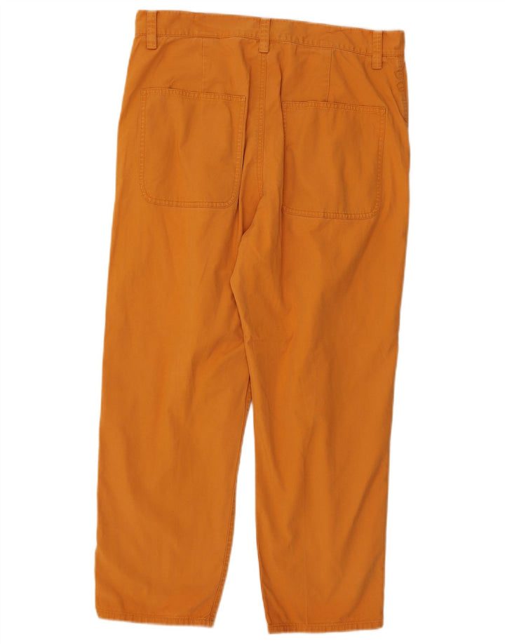 Calça feminina Cos Pegged Cropped EU 38 Médio W32 L23 Amarelo