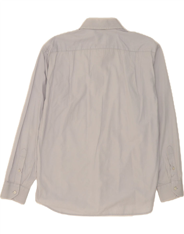 ROCCOBAROCCO Mens Shirt Size 16 41 Large Grey Cotton Vintage Roccobarocco and Second-Hand Roccobarocco from Messina Hembry 