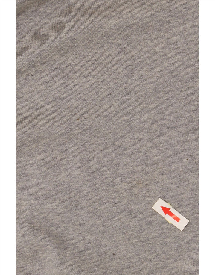 Camiseta masculina BENETTON cinza médio colorblock