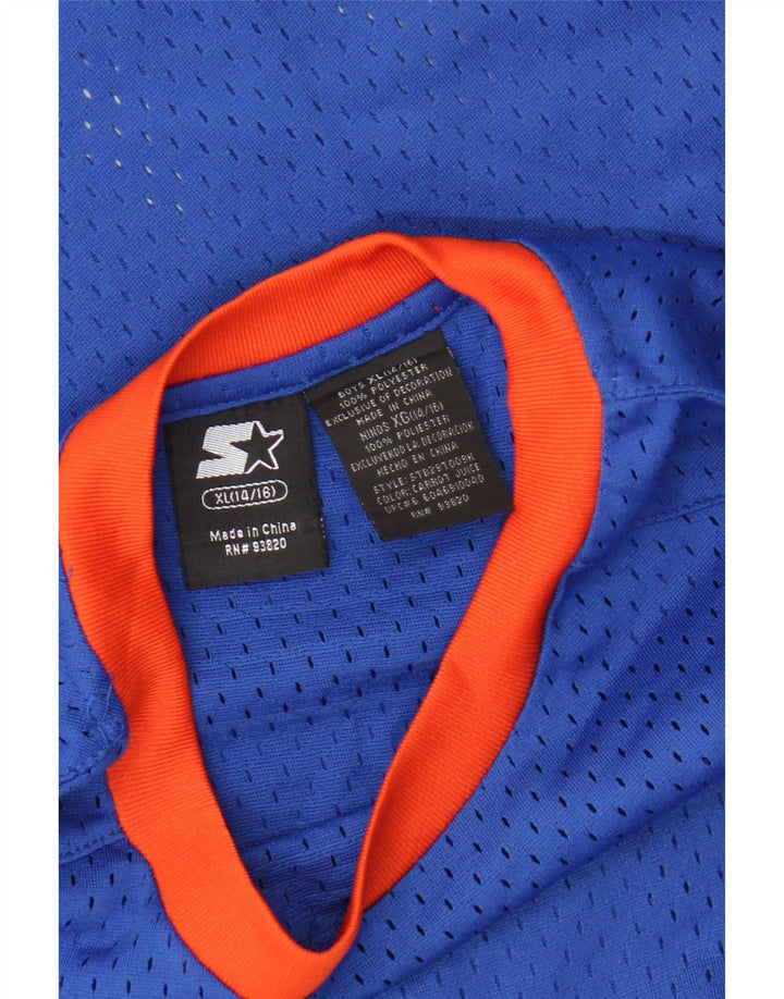 Top Colete Starter Menino 14-15 Anos XL Azul Poliéster