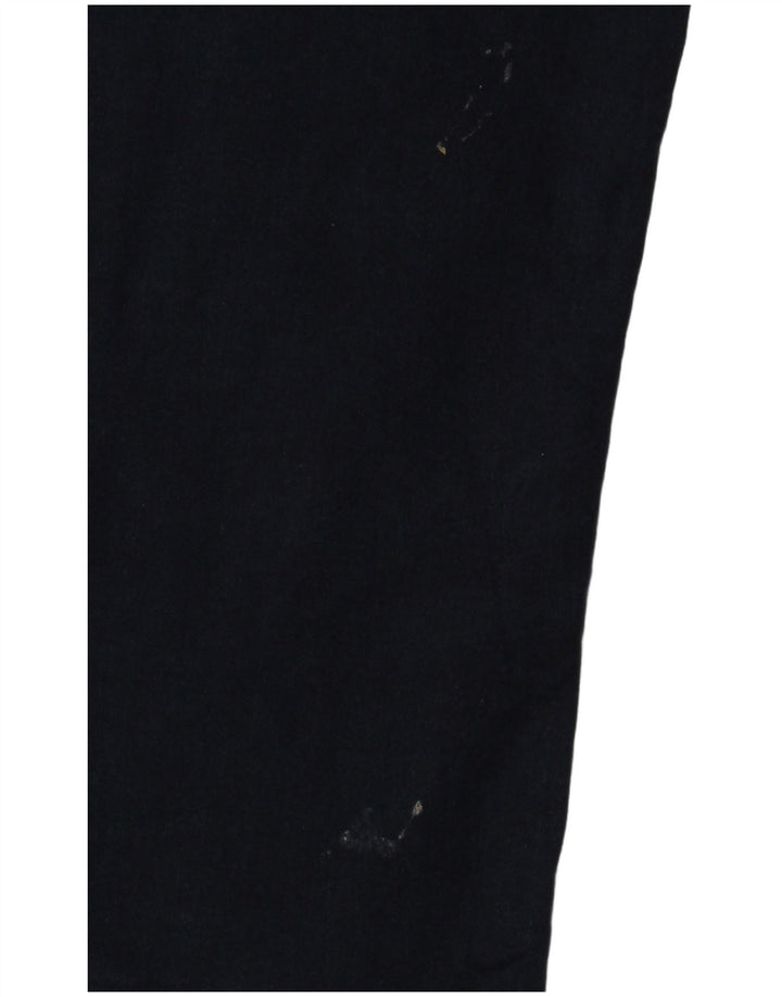 Calça jeans feminina Marks & Spencer UK 12 médio W32 L21 algodão azul marinho