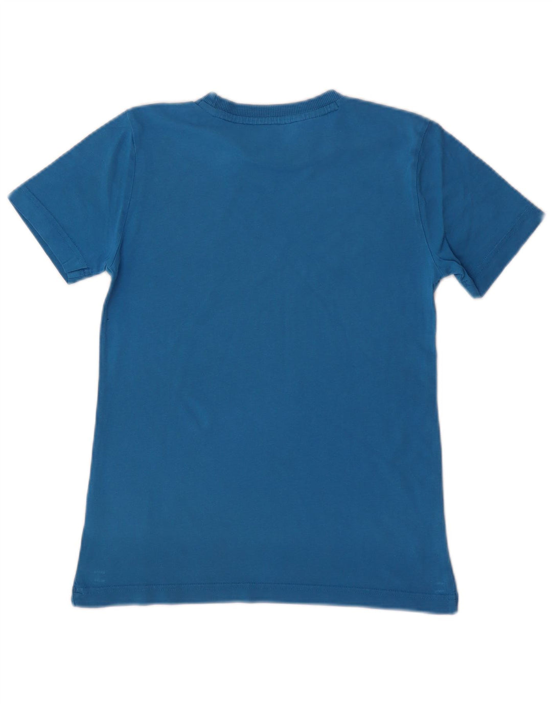 Camiseta Adidas Meninos Graphic Top 11-12 Anos Azul Algodão