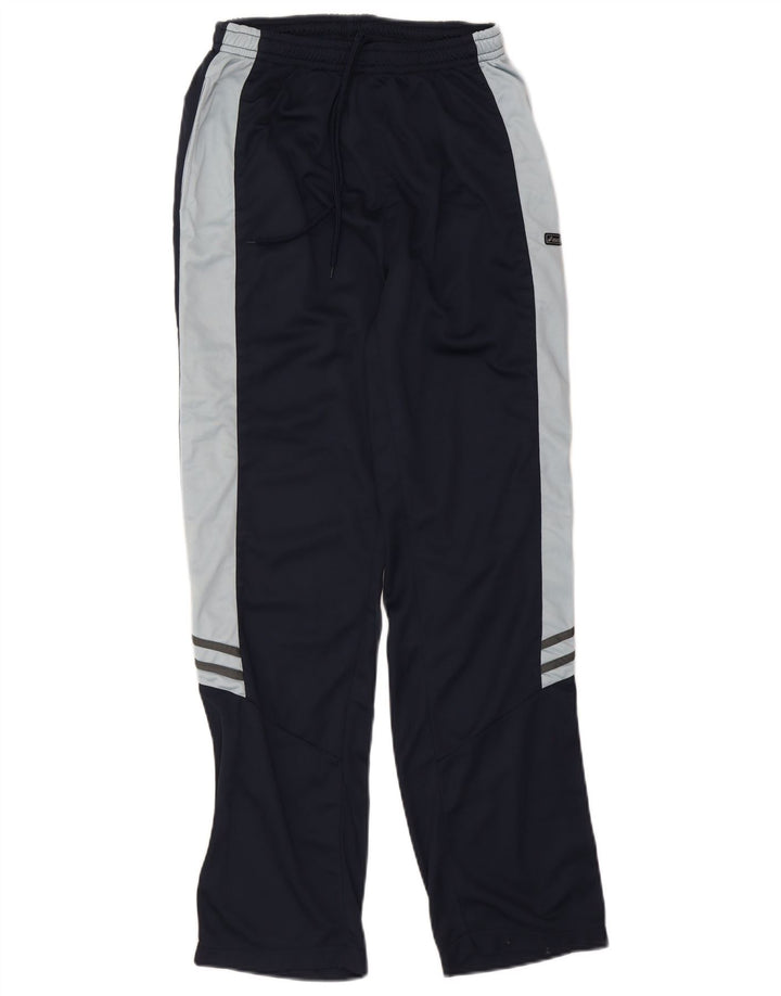 Calça de treino masculina Asics grande azul marinho Colourblock poliéster