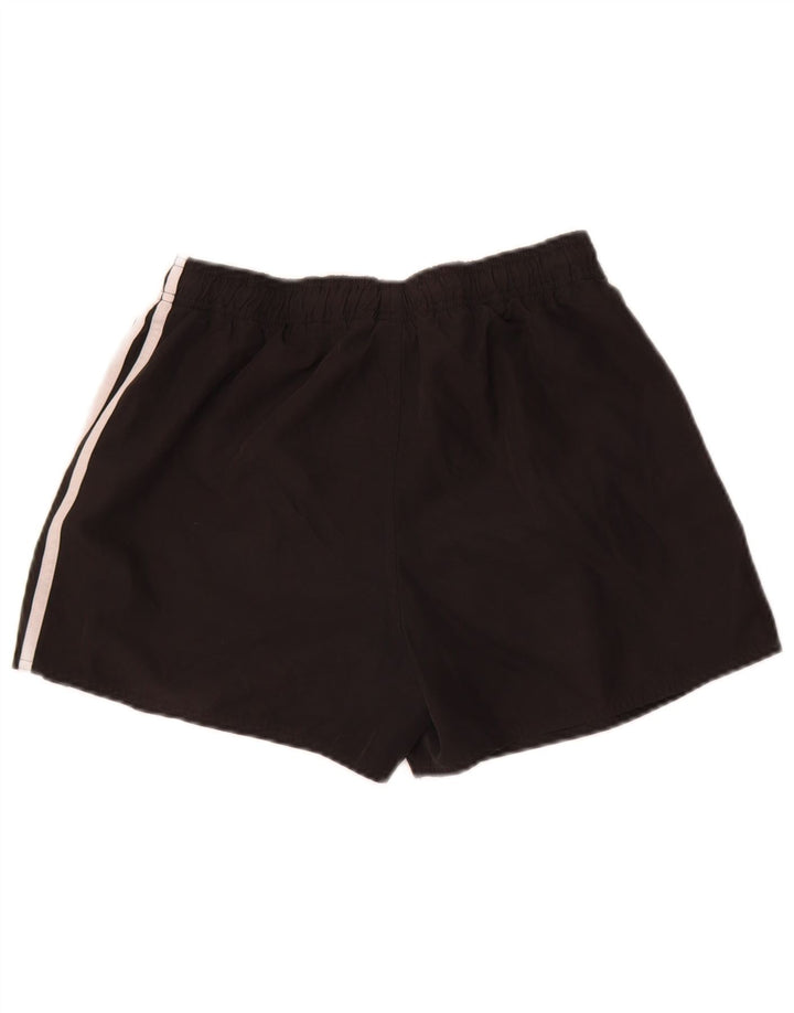 Shorts esportivos masculinos Adidas médio preto poliéster