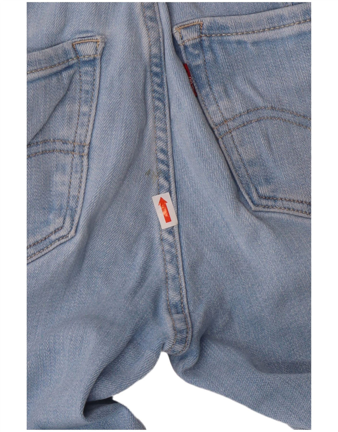 LEVI'S Feminino 712 Slim Jeans W25 L29 Azul Algodão