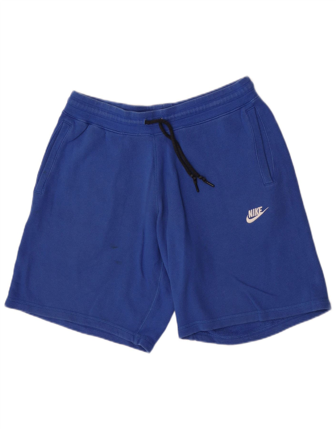 Nike Mens Sport Shorts Grande Algodão Azul