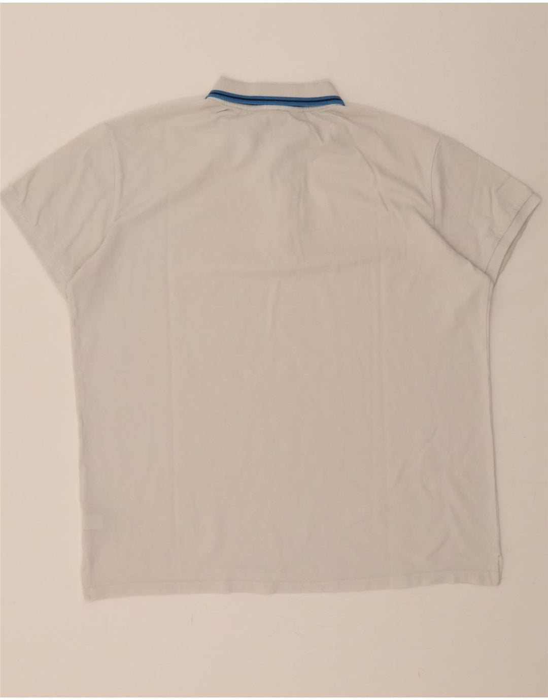 KAPPA Mens Polo Shirt 2XL White Cotton Vintage Kappa and Second-Hand Kappa from Messina Hembry 