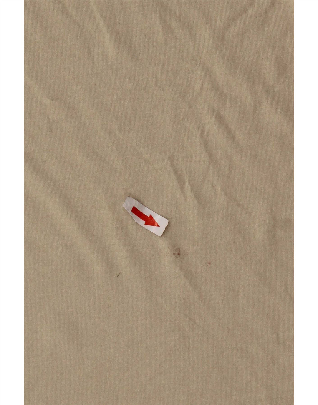 Camiseta feminina Ted Baker tamanho superior 4 grande algodão bege