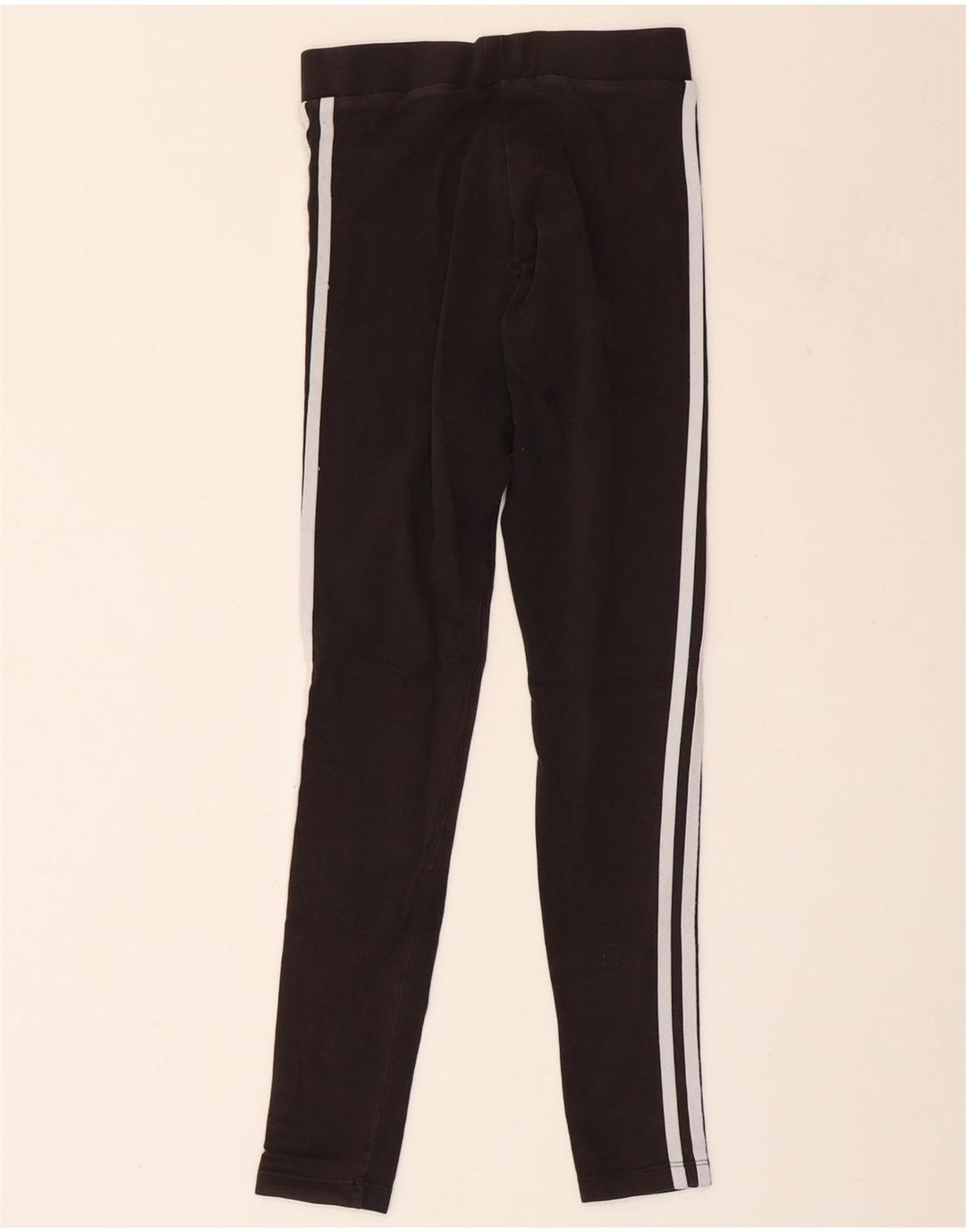ADIDAS Girls Leggings 9-10 Years Black