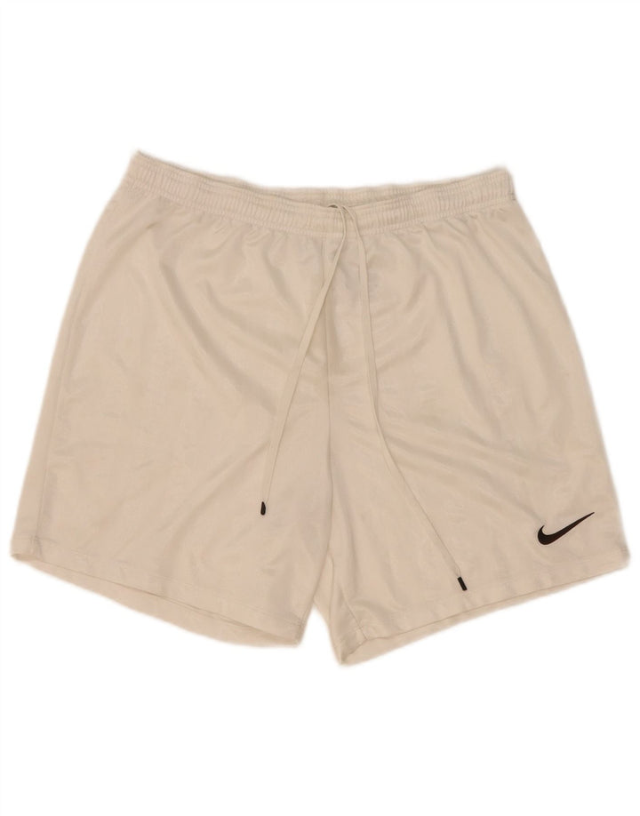 Nike Mens Sport Shorts Grande Poliéster Branco