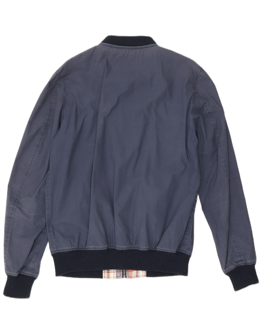 Tommy Hilfiger Mens Bomber Jacket UK 38 Médio Azul Marinho Colourblock