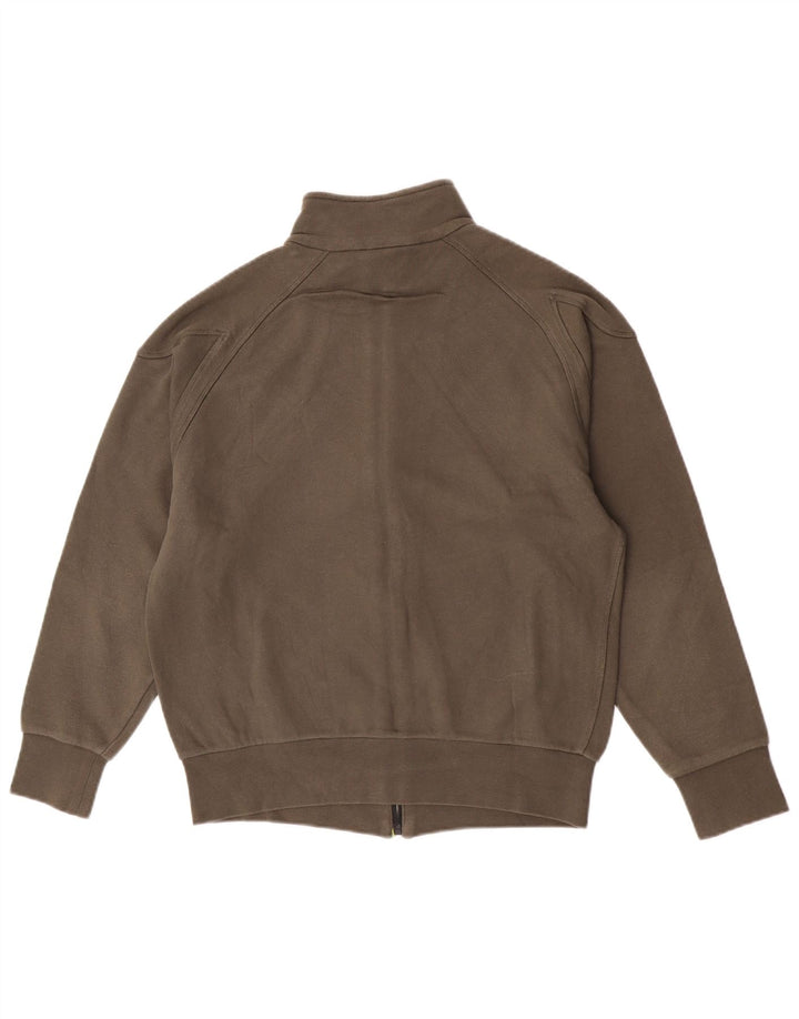 Diadora Mens Tracksuit Top Jacket Médio Algodão Cáqui