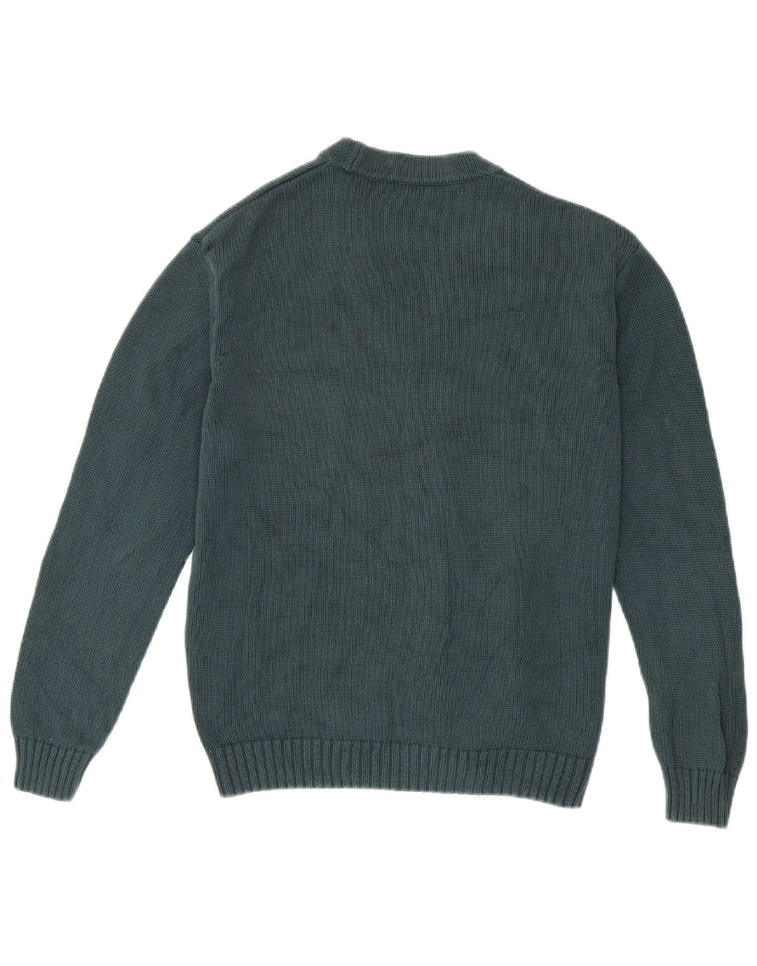 Suéter cardigã masculino Zara verde médio