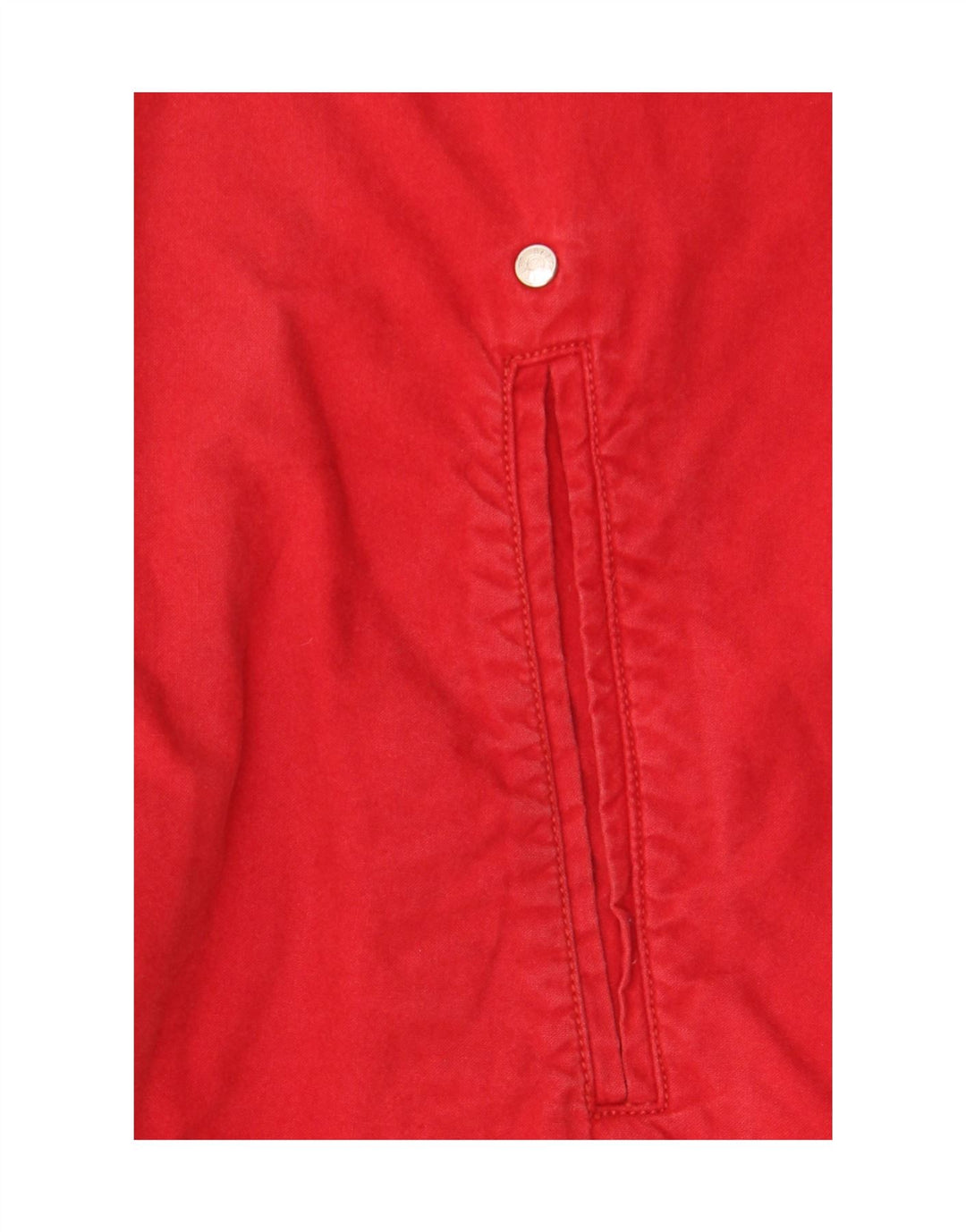 Belfe & Belfe Jaqueta Bomber Feminina Oversized IT 44 Médio Vermelho
