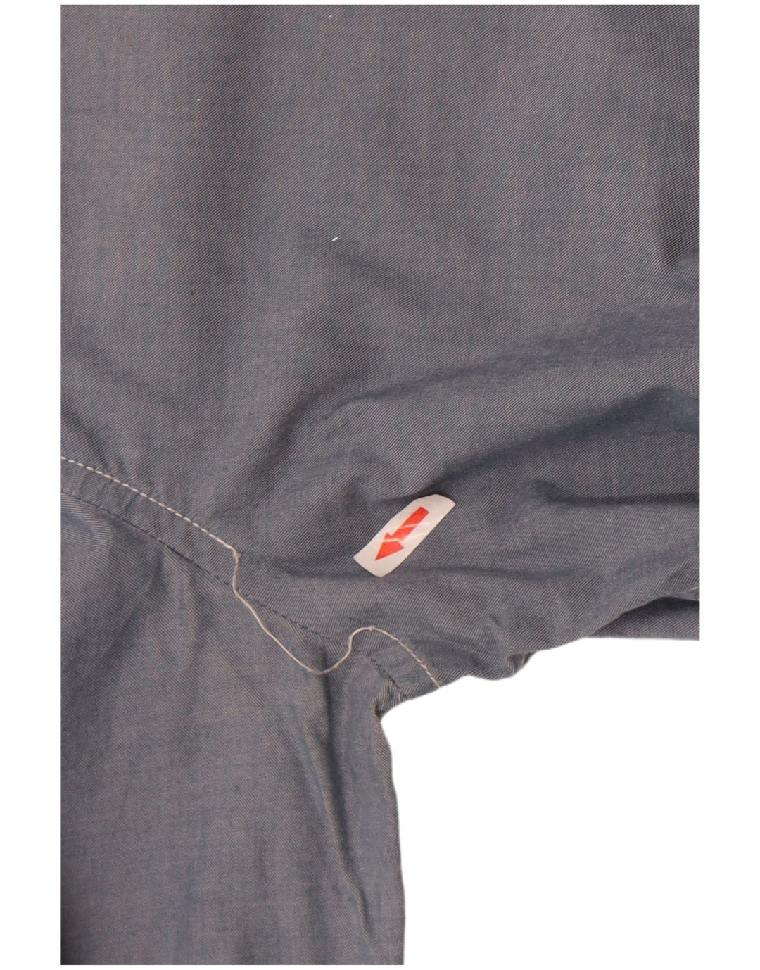 Camisa masculina French Connection grande algodão azul