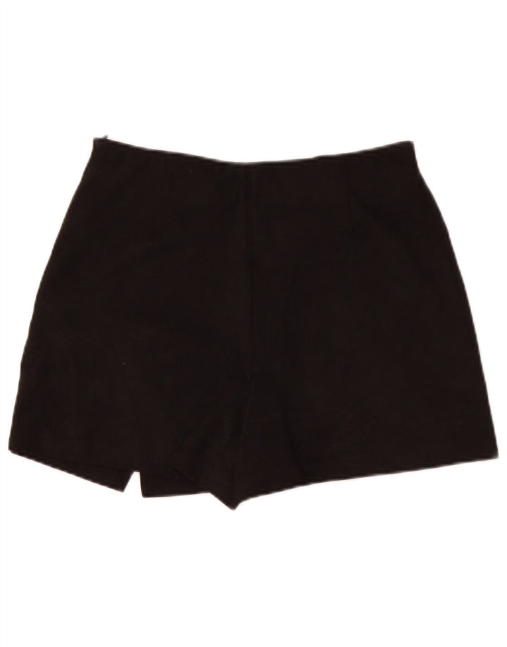 Zara Womens Skort UK 12 Médio Preto