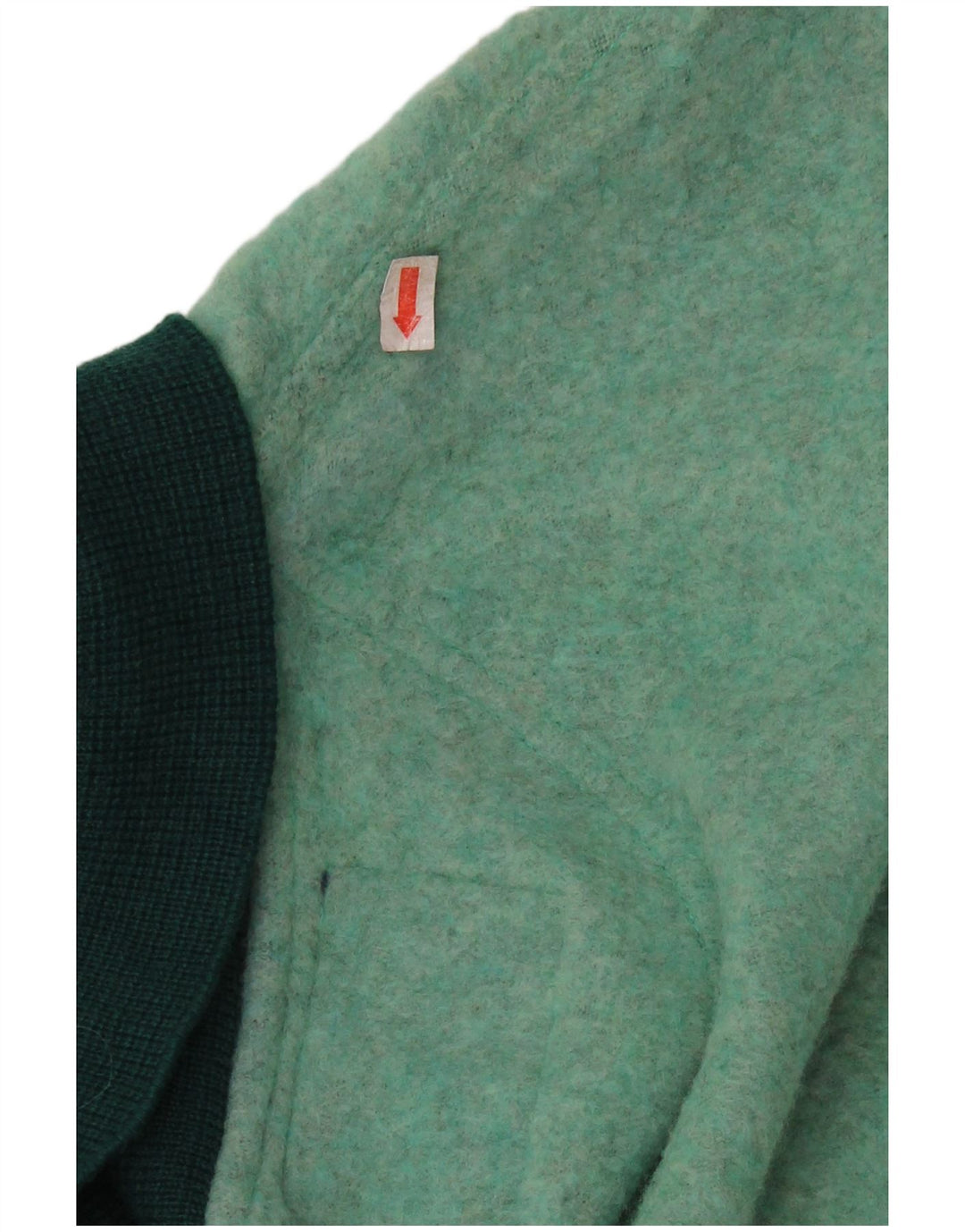 Suéter masculino DIADORA com gola polo e lã verde grande