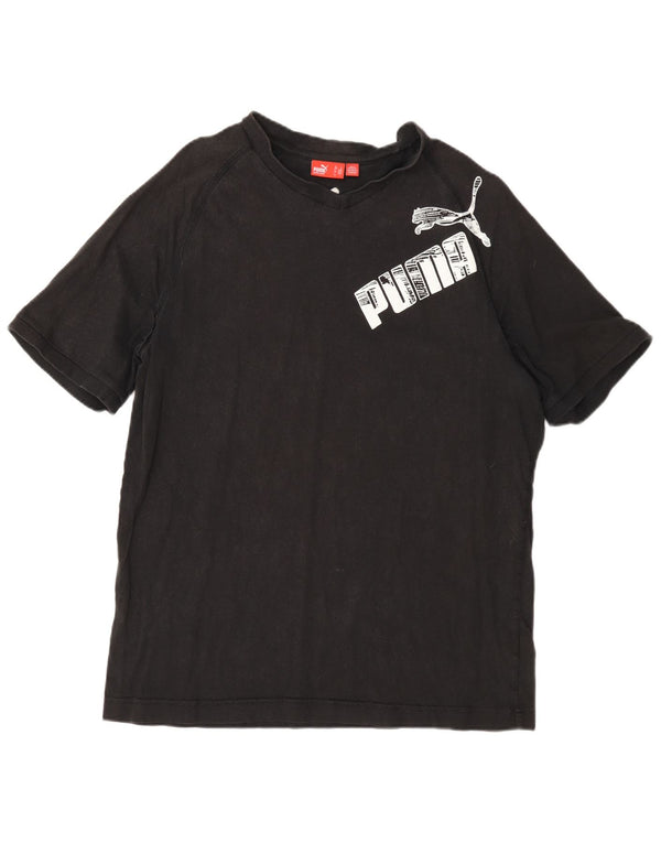 Puma Camiseta Masculina Graphic Top Grande Cinza