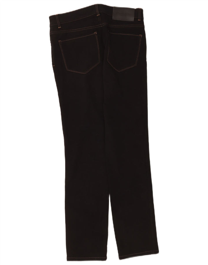 Jeans Slim Feminino Massimo Dutti EU 38 Pequeno W28 L30 Algodão Preto