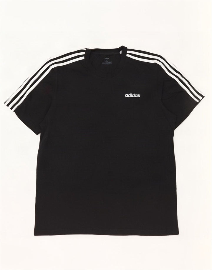 Camiseta masculina Adidas Top XL algodão preto
