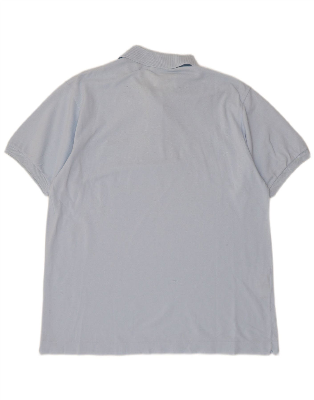 Camisa polo masculina LACOSTE tamanho 5 grande algodão azul