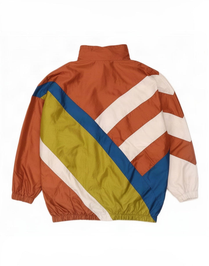 Alex Athletics Jaqueta masculina de agasalho pequeno colorido bloco colorido
