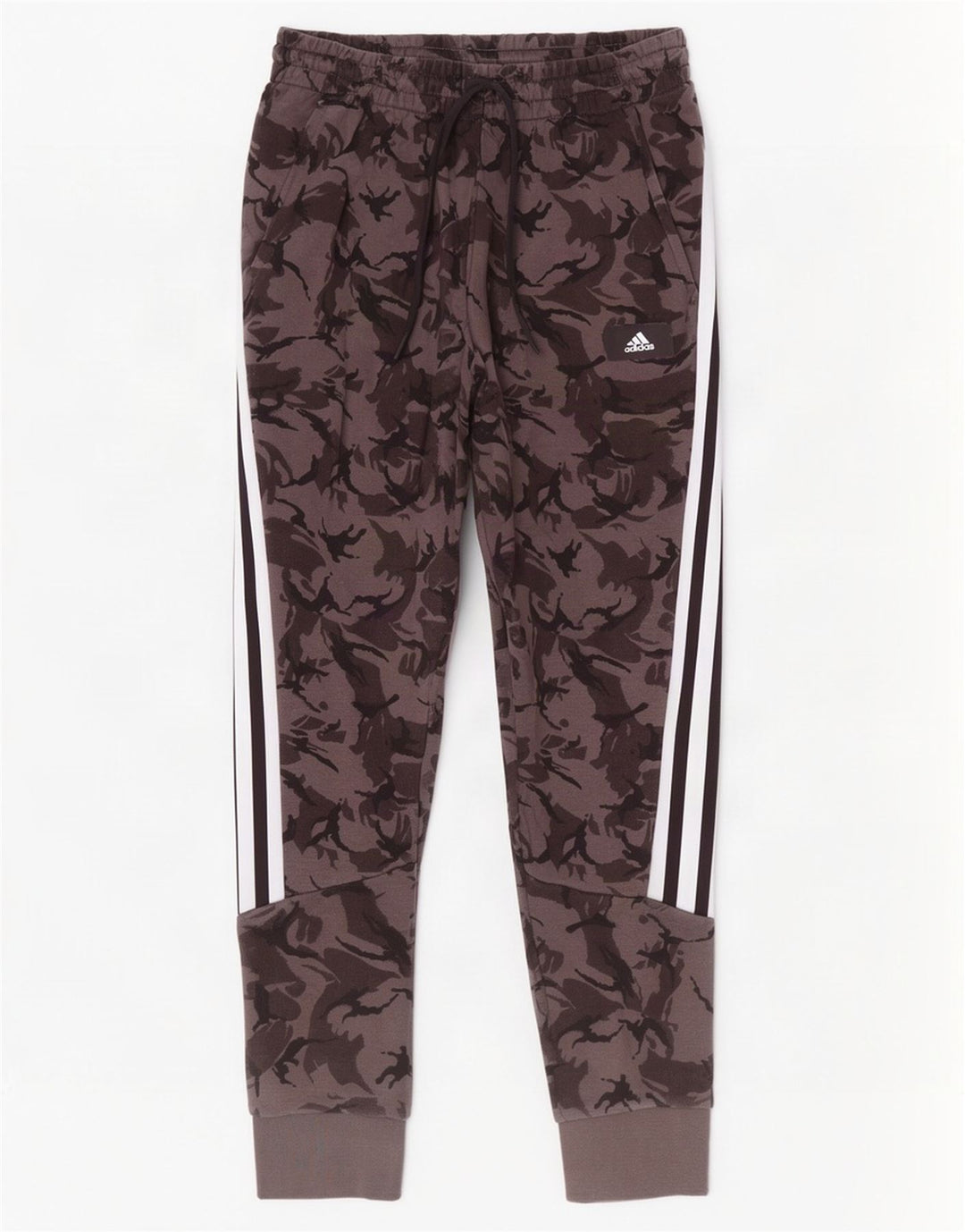 Calça de treino masculina Adidas Joggers cinza médio algodão camuflado