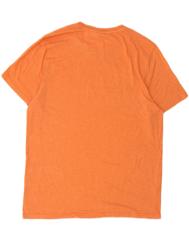 Camiseta masculina LYLE & SCOTT XL laranja poliéster