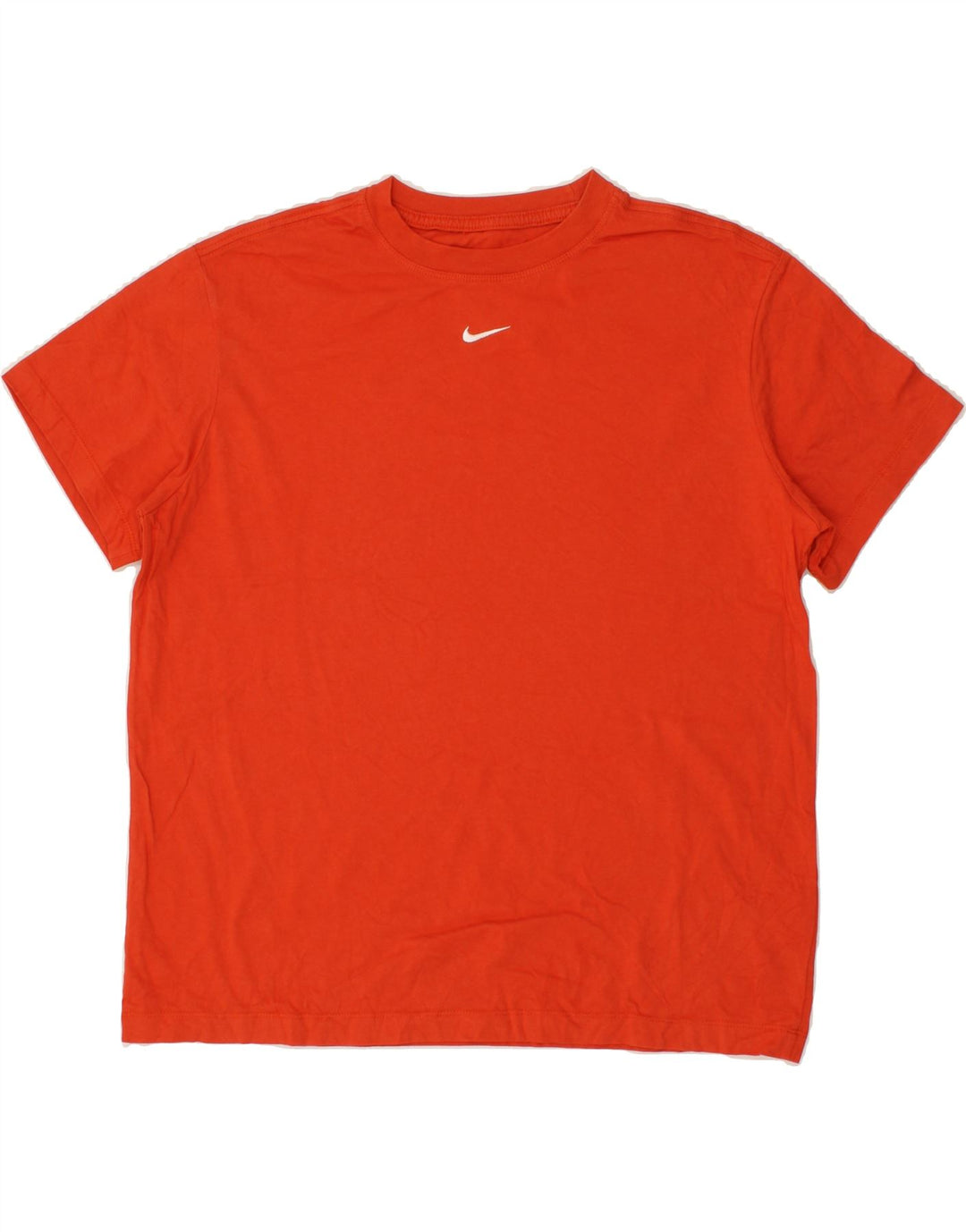Camiseta masculina Nike Loose Fit Top Pequeno Algodão Vermelho