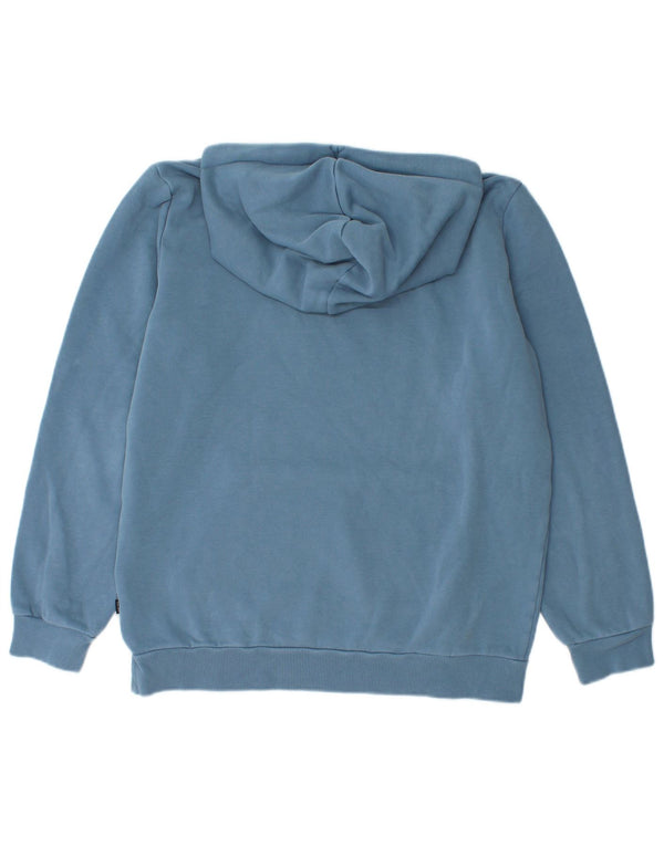 Puma Mens Hoodie Jumper Pequeno Algodão Azul