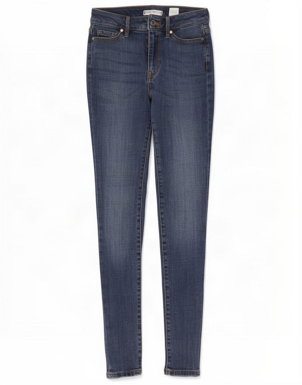Tommy Hilfiger Womens Harlem Super Skinny Jeans de cintura alta W25 L30 Azul