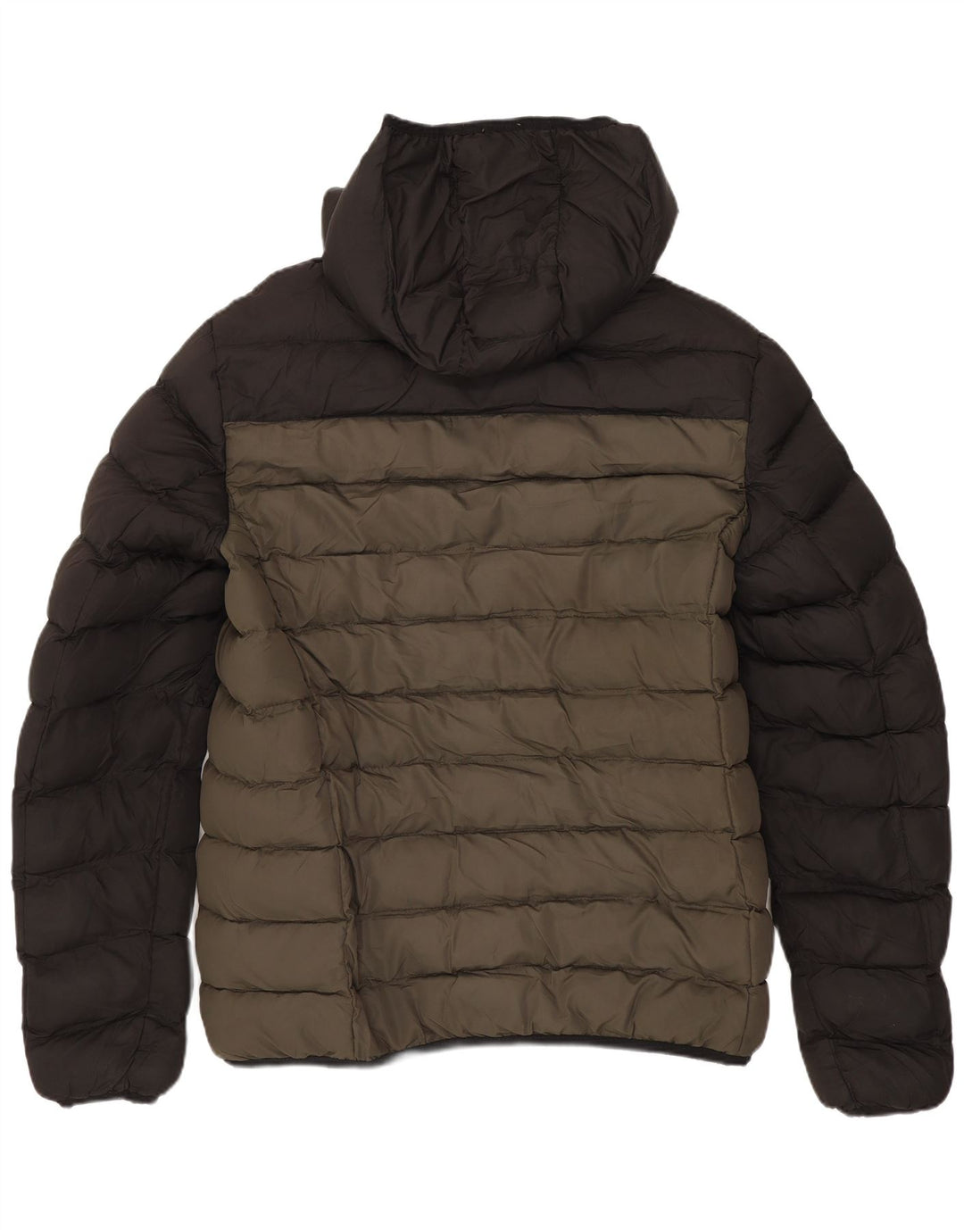 Jaqueta acolchoada feminina French Connection poliéster cáqui médio Reino Unido 14