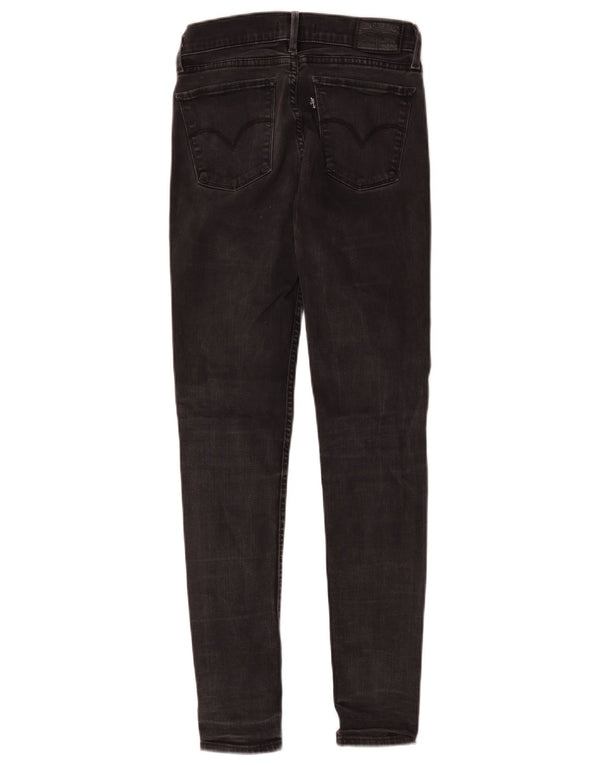 Calça jeans feminina Levi's 710 Super Skinny W27 L28 cinza algodão