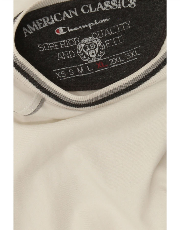Camiseta masculina CHAMPION Top XL Branco